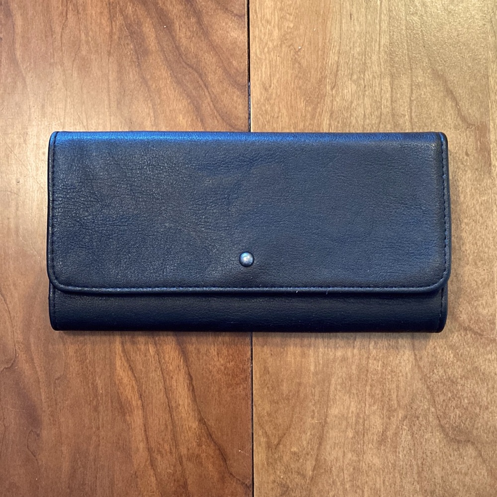 Black Trifold Wallet - Universal Thread